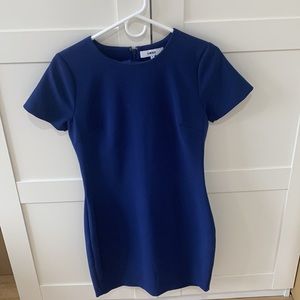 Likely women’s dark blue dress size 8